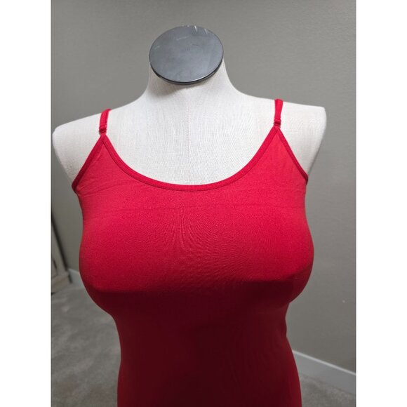 Apt. 9 Essentials Red Camisole L/XL Spaghetti Straps - Picture 2 of 5